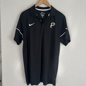 NEW Nike Tampa Plant Panthers Men’s Large Polo Shirt Black Football Parent